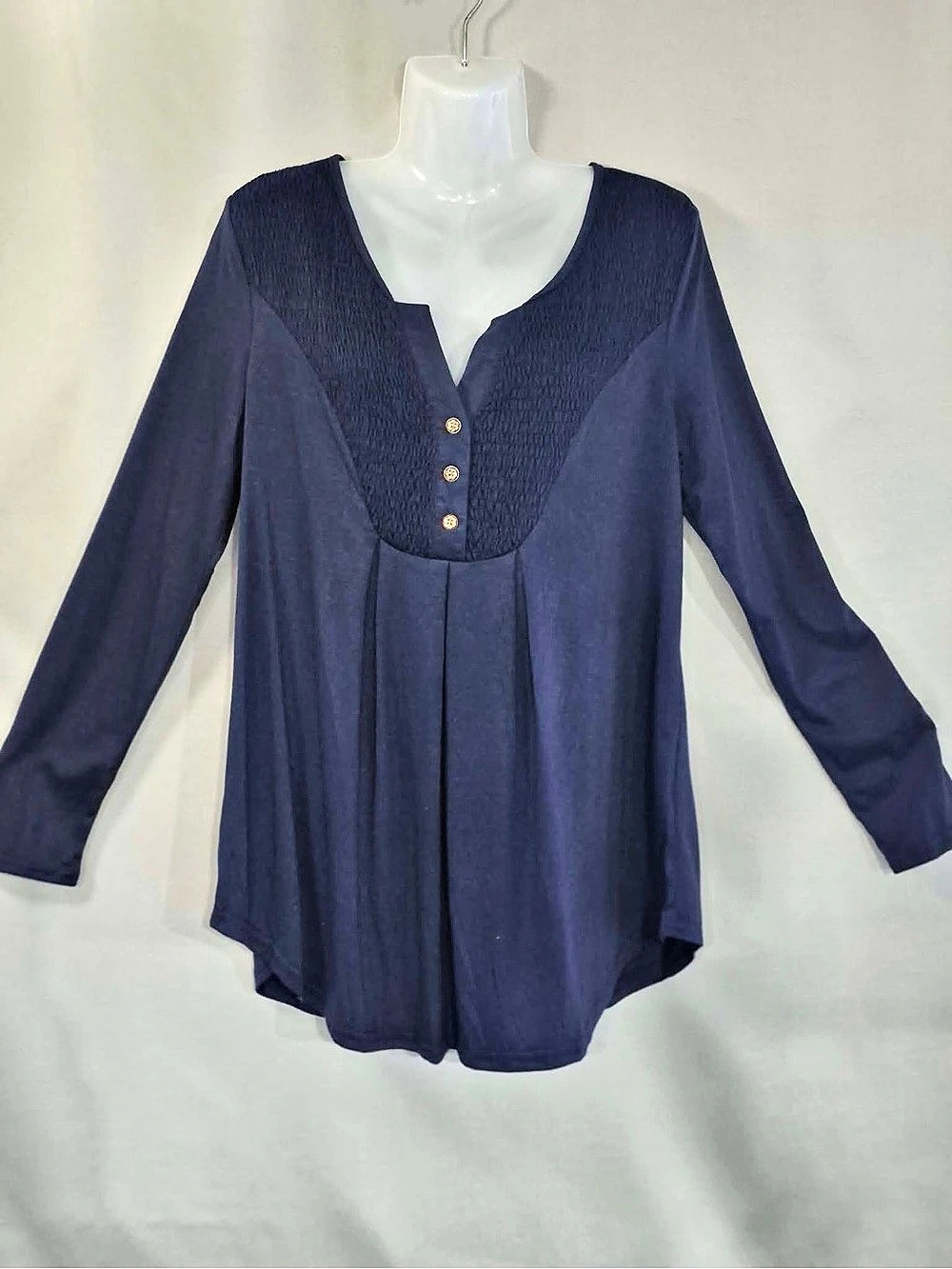 Blue Long Sleeve Tunic–CG–BM–02